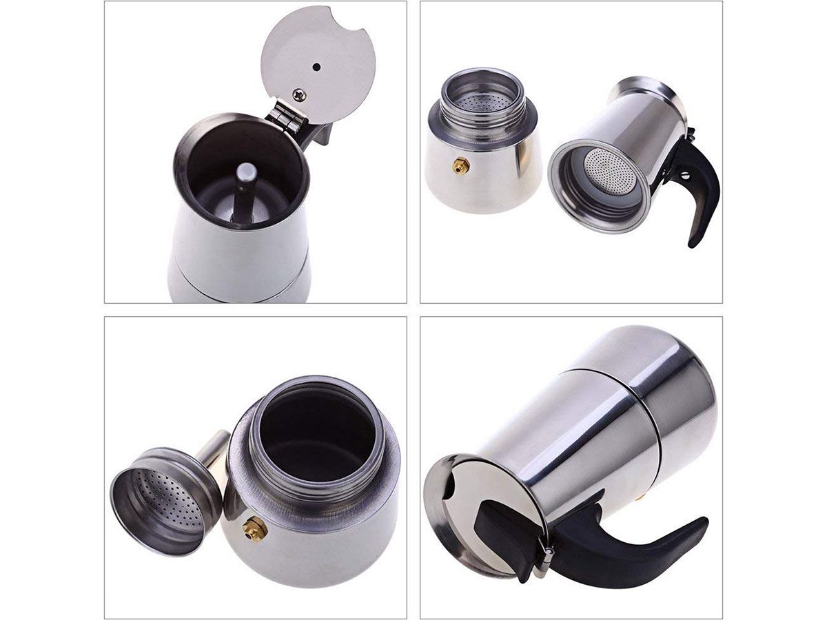 Nonna Induktion 2 Tassen Kaffeemaschine