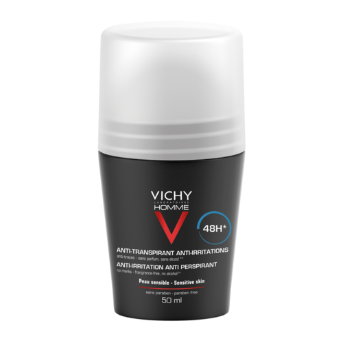 Vichy Homme Roll-on-Deodorant für empfindliche Haut 50 ml