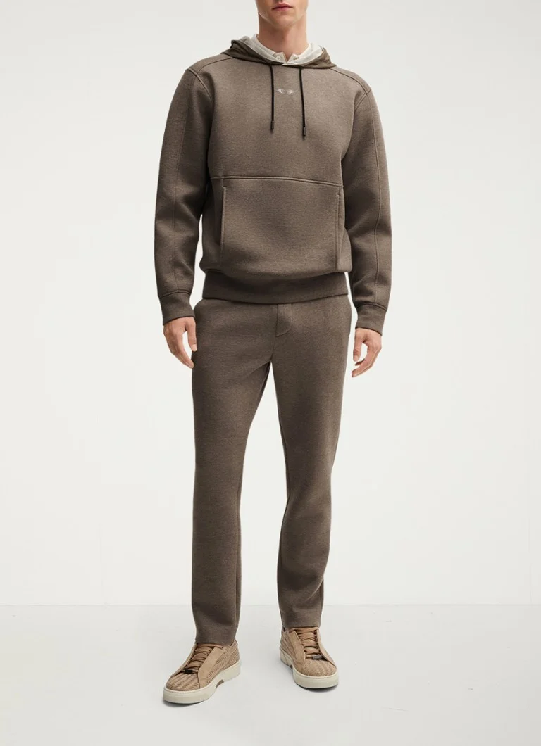 HUGO BOSS BOSS x ASTON MARTIN Hoodie with heathered design