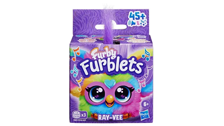 Hasbro - Furby Furblets Mini elektronisches Plüschspielzeug, 1 Stück, sortiert