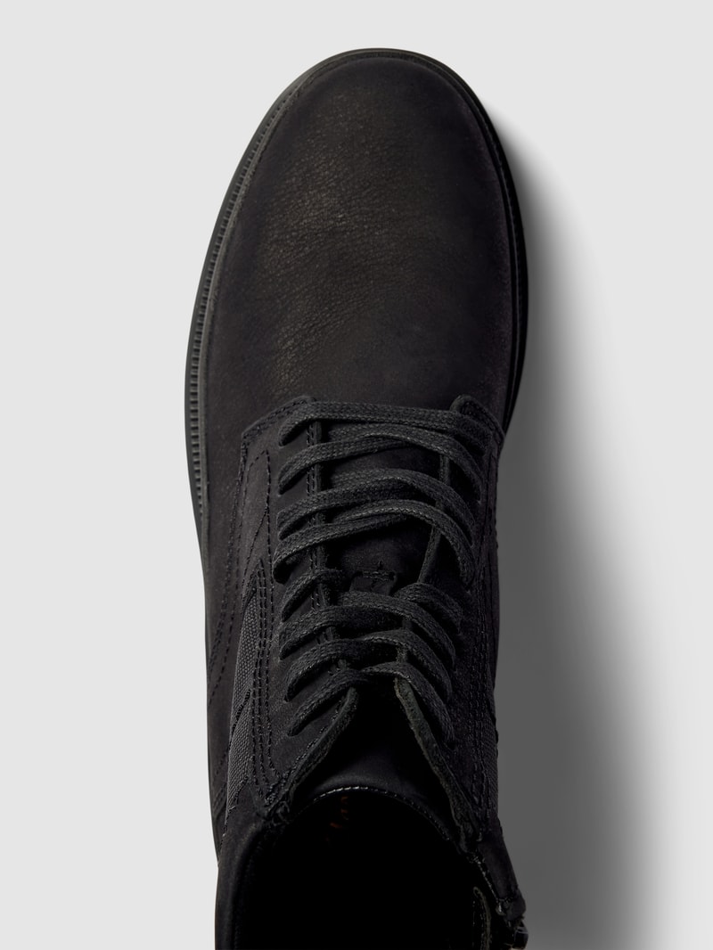 Chelsea Boots aus Leder Modell 'BADELL' in schwarz