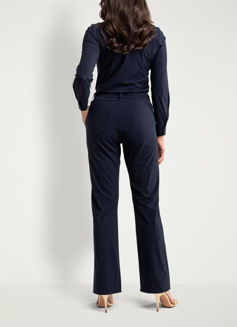 Studio Anneloes Angel straight fit jumpsuit with tie belt