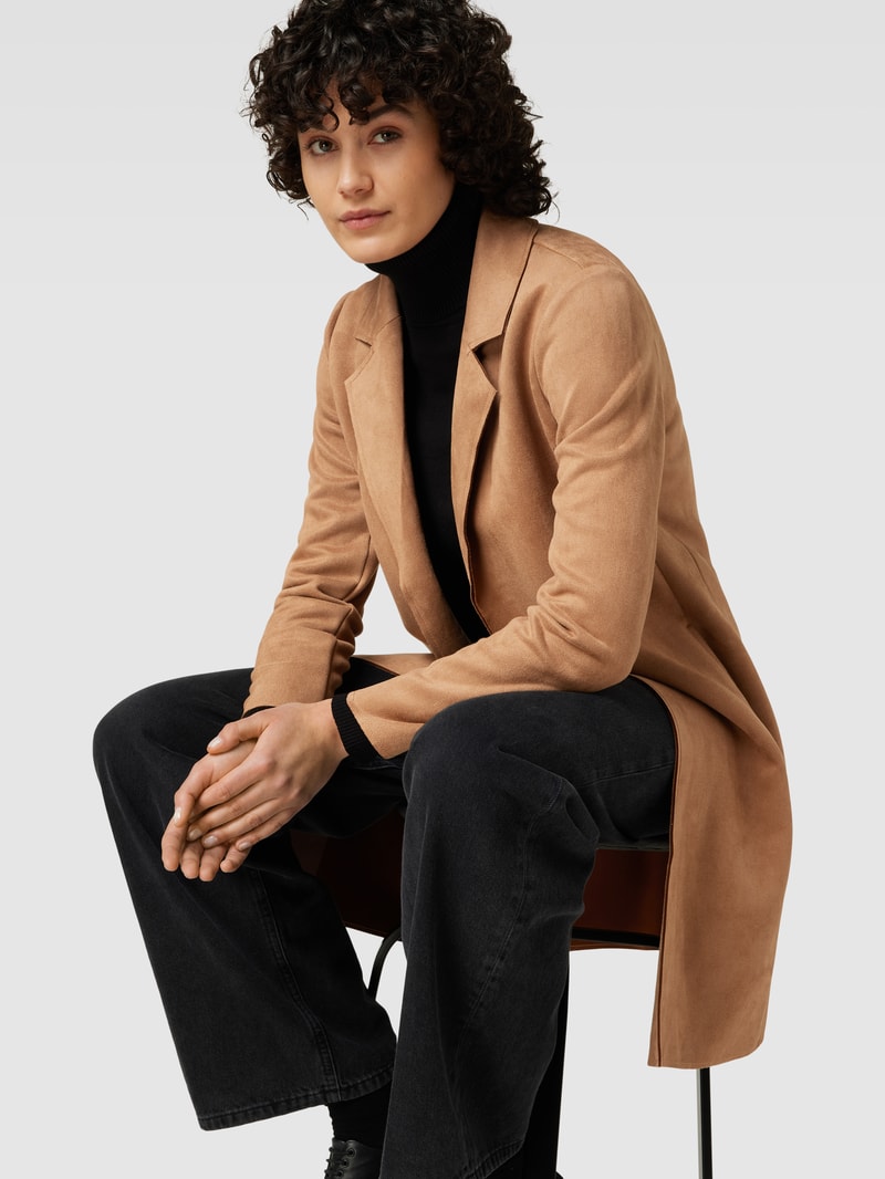Blazer mit Reverskragen in camel