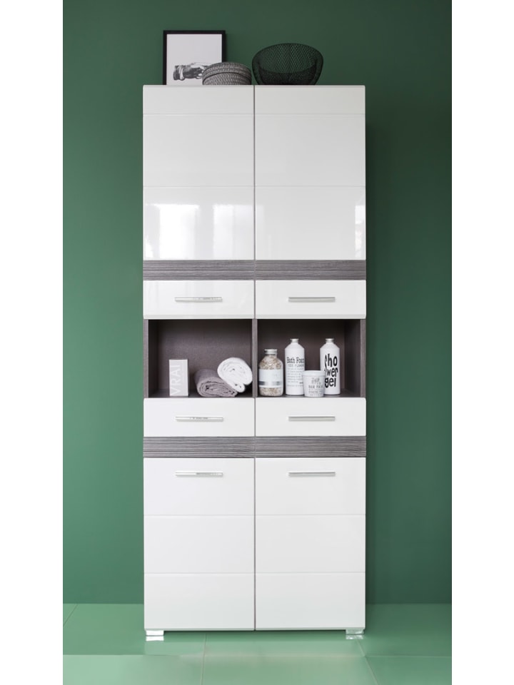 ebuy24 Badschrank SetOne Bad Silber 73 x 31 cm günstig kaufen onesize