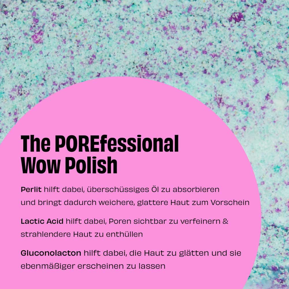 Benefit Gesichtspeeling The POREfessional Wow Polish - Peeling Puder mit Dreifachwirkung