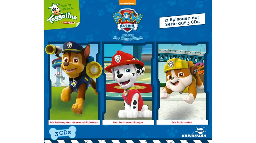 PAW Patrol Hörspielbox 1