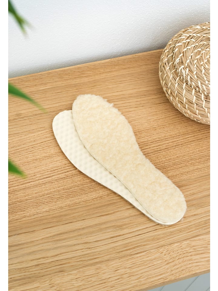 Bama Group Einlegesohle Wollsohle 2er Pack - reine Wolle in beige günstig kaufen