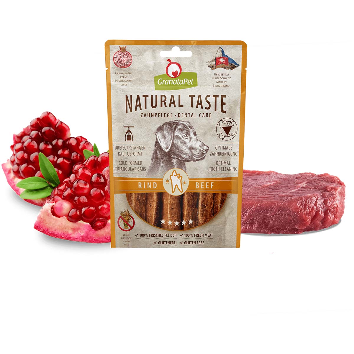 GranataPet Natural Taste Dental Care Rind kaufen bei ZooRoyal