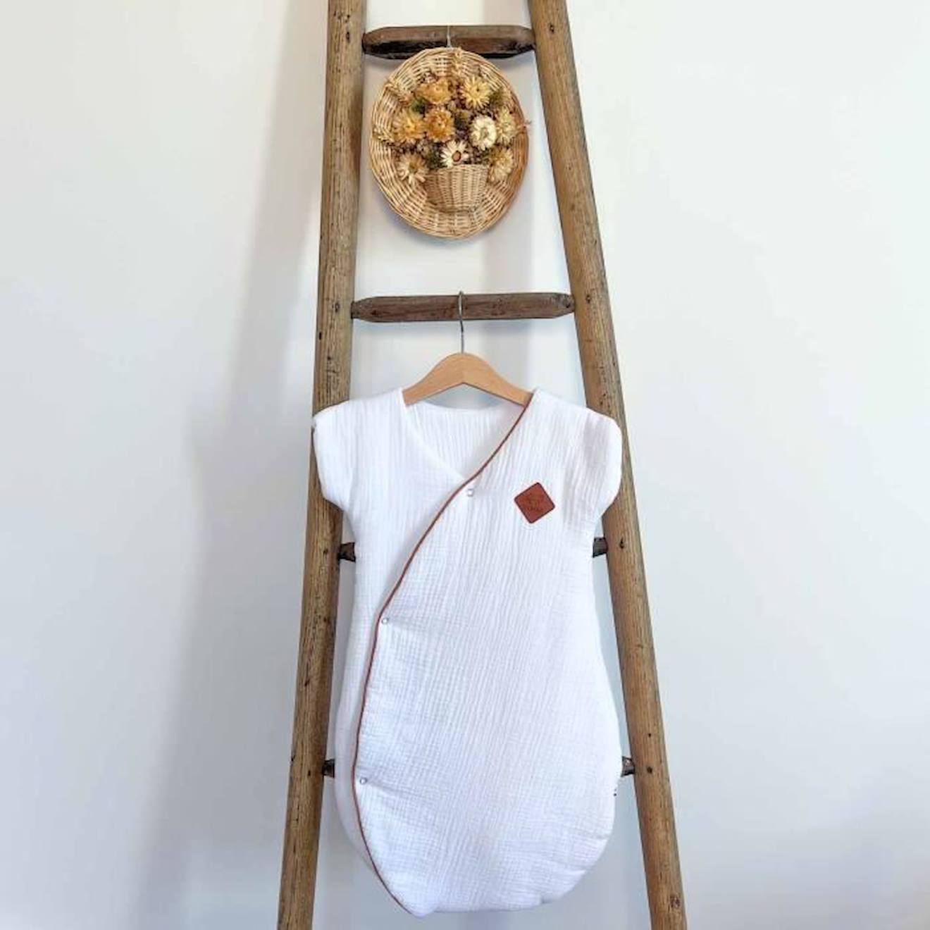 Gigoteuse turbulette légère Kimono, Jeanne beige