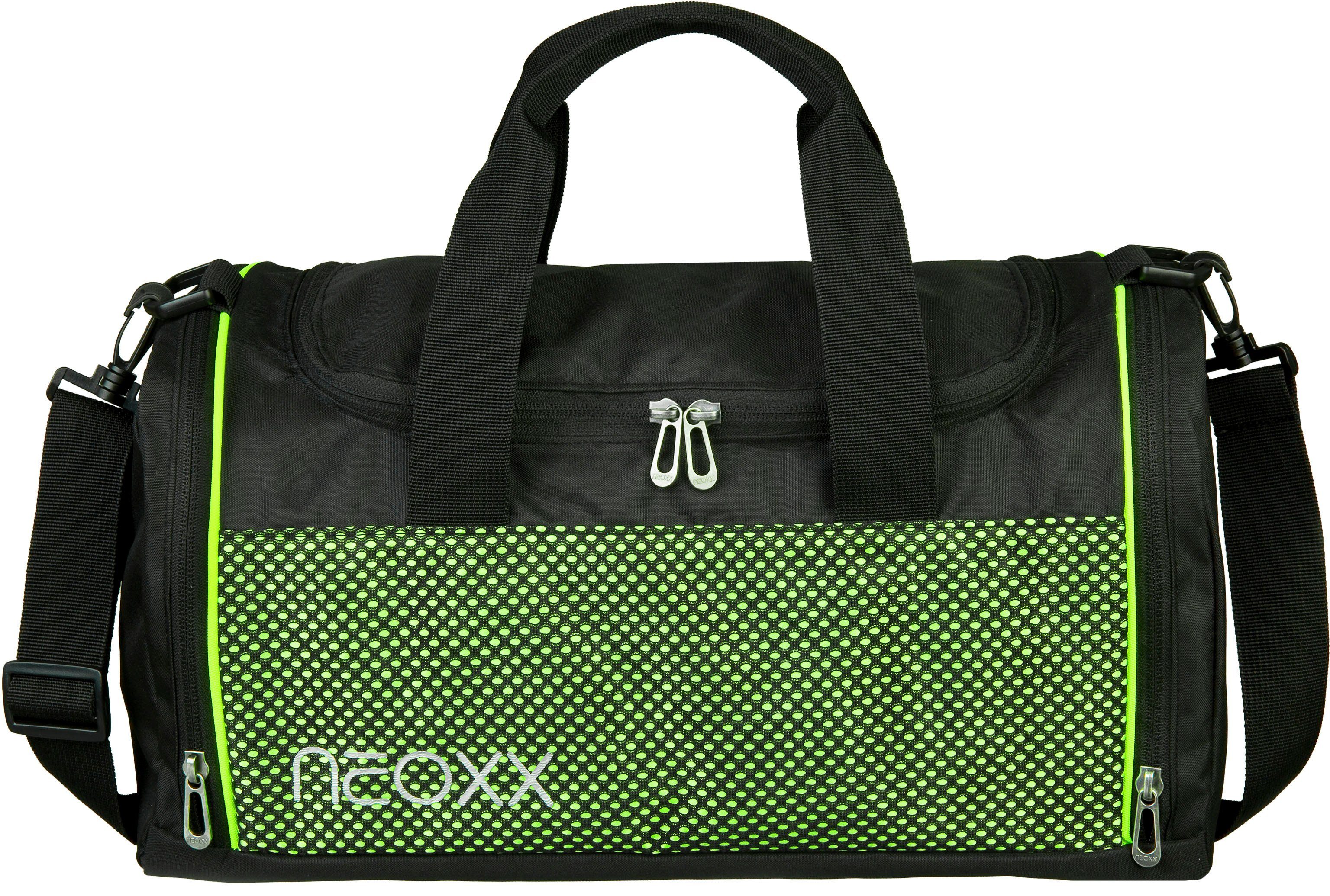 neoxx Sporttasche Champ, All about Neon, zum Teil aus recyceltem Material