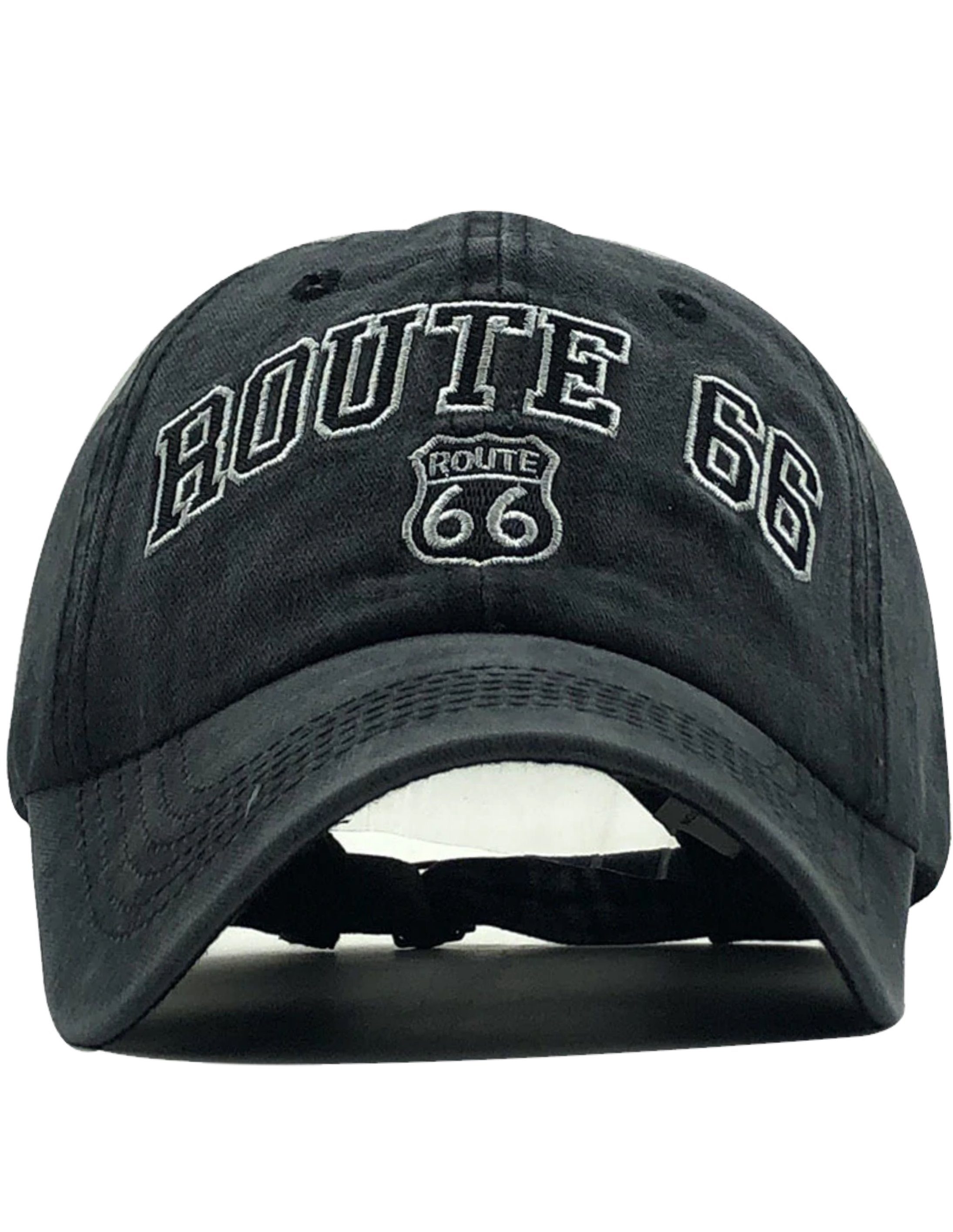 Sporty Baseball Cap Trucker Baseballcap Route 66 USA Travel Cotton Cap