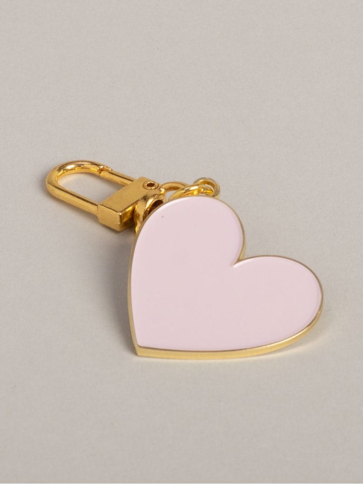 Eulenschnitt Schlüsselanhänger in Gold/ Rosa - (L)6,7 cm günstig kaufen onesize