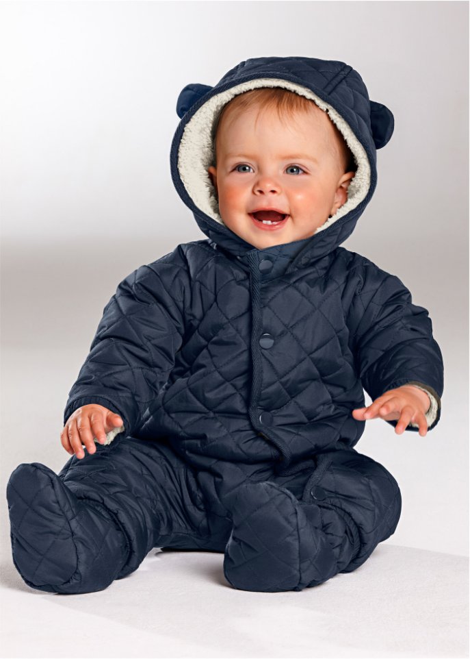 Baby Schneeanzug mit Füßlingen (2-tlg. Set)