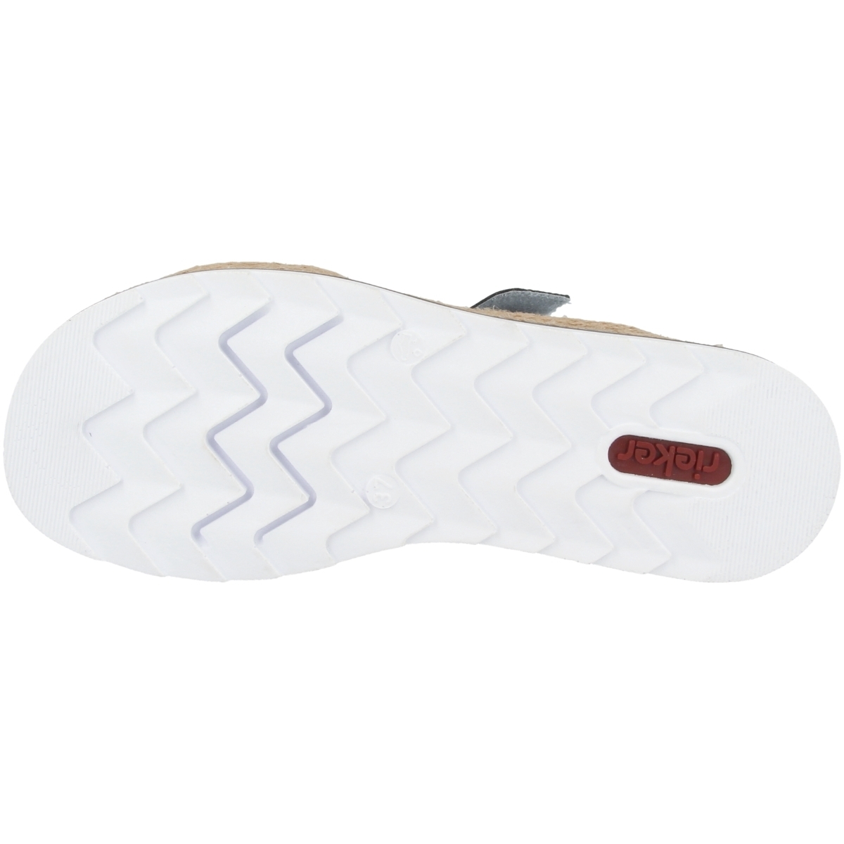 Rieker V7986 Sandale blau