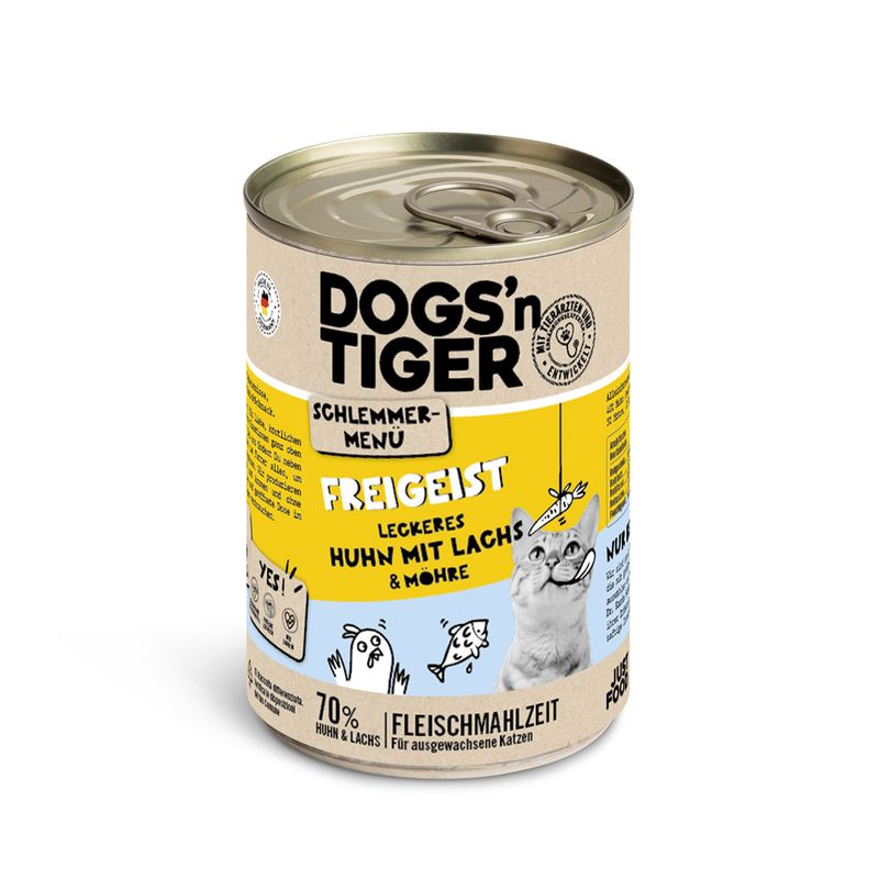 Sparpaket Dogs'n Tiger Schlemmermenü 12 x 400 g