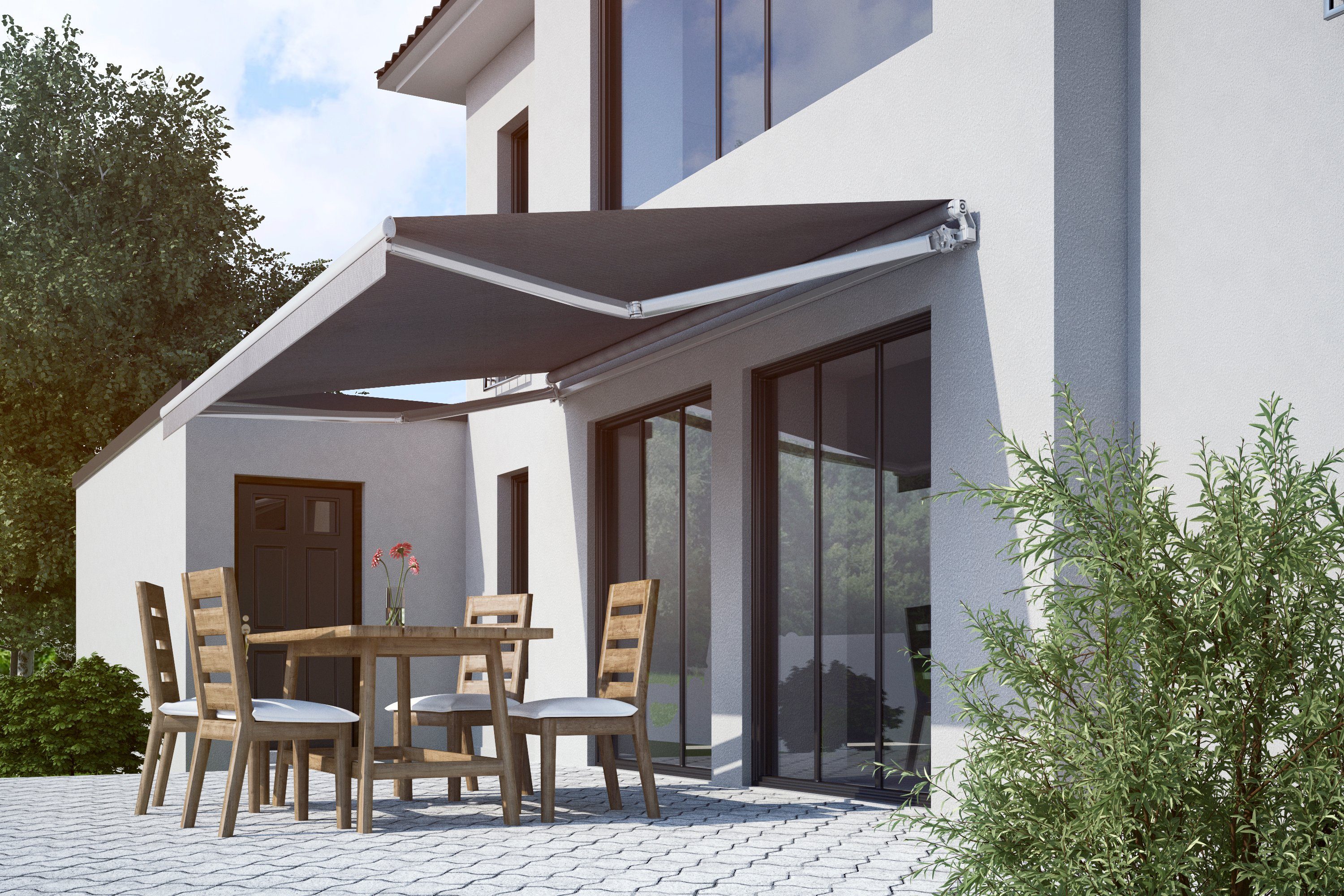 Spettmann Gelenkarmmarkise STAR Breite/Ausfall: 400x250 cm, mit Motor