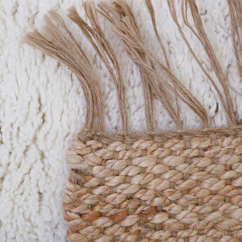 Tapis jute & laine 110x170cm ELTON