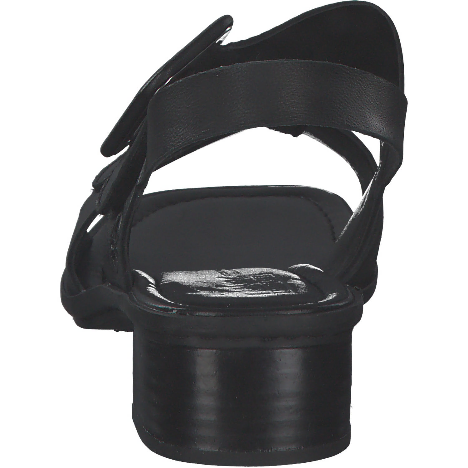 Rieker 62663, Plateau-Sandaletten, Damen, Schwarz