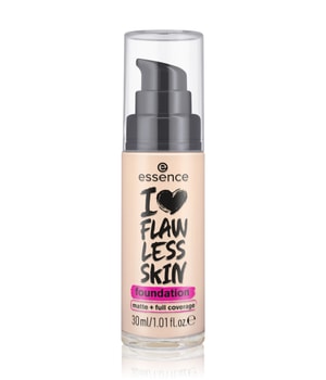 essence I LOVE FLAWLESS SKIN matt + full coverage Flüssige Foundation-30 ml