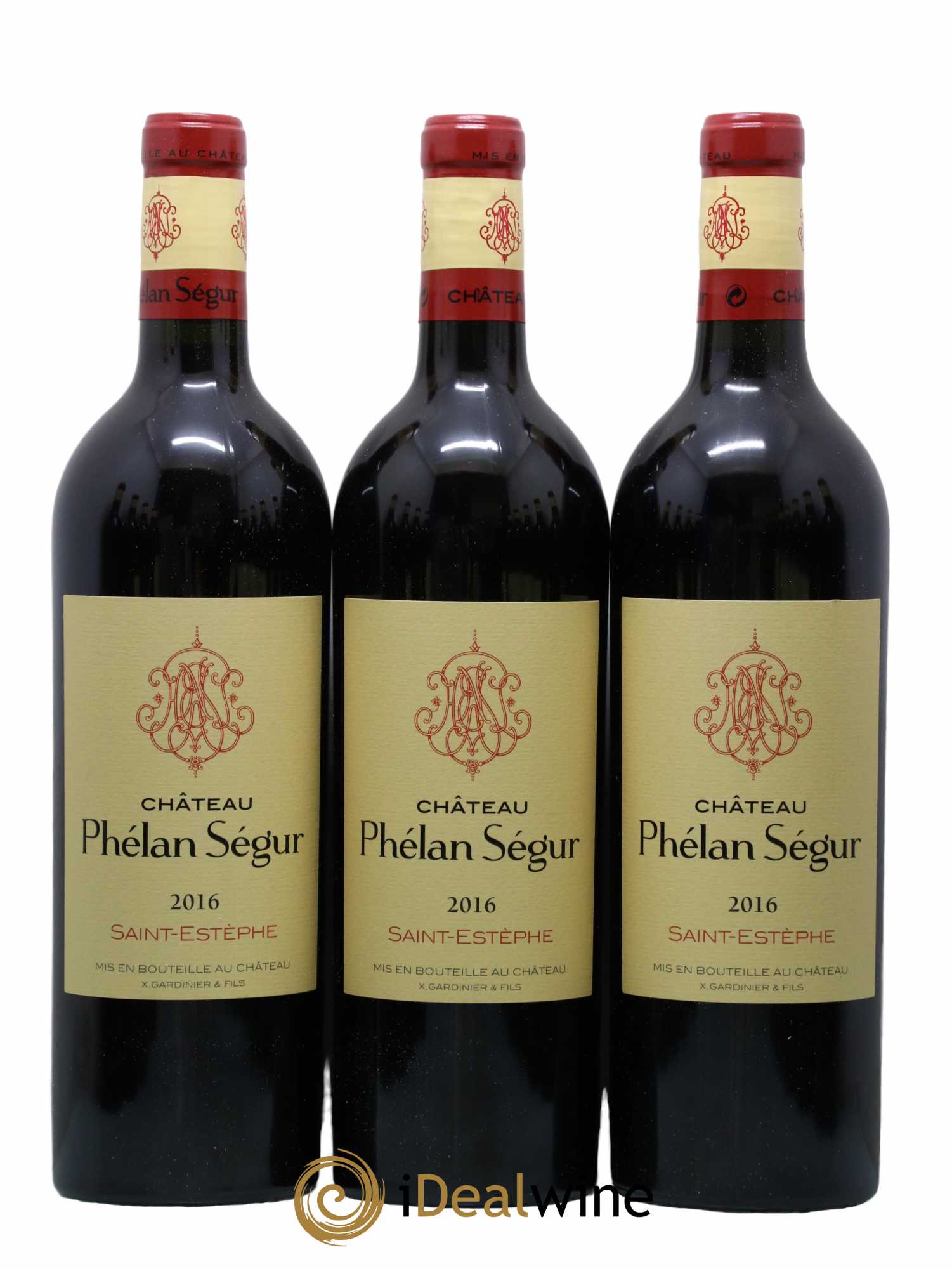 Château Phélan Ségur  2016 - Lot de 12 Bouteilles