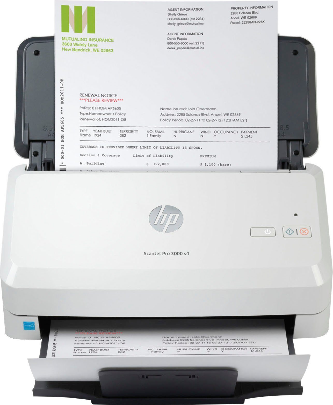 HP ScanJet Pro 3000 s4 Scanner, (HP+ Instant Ink kompatibel)