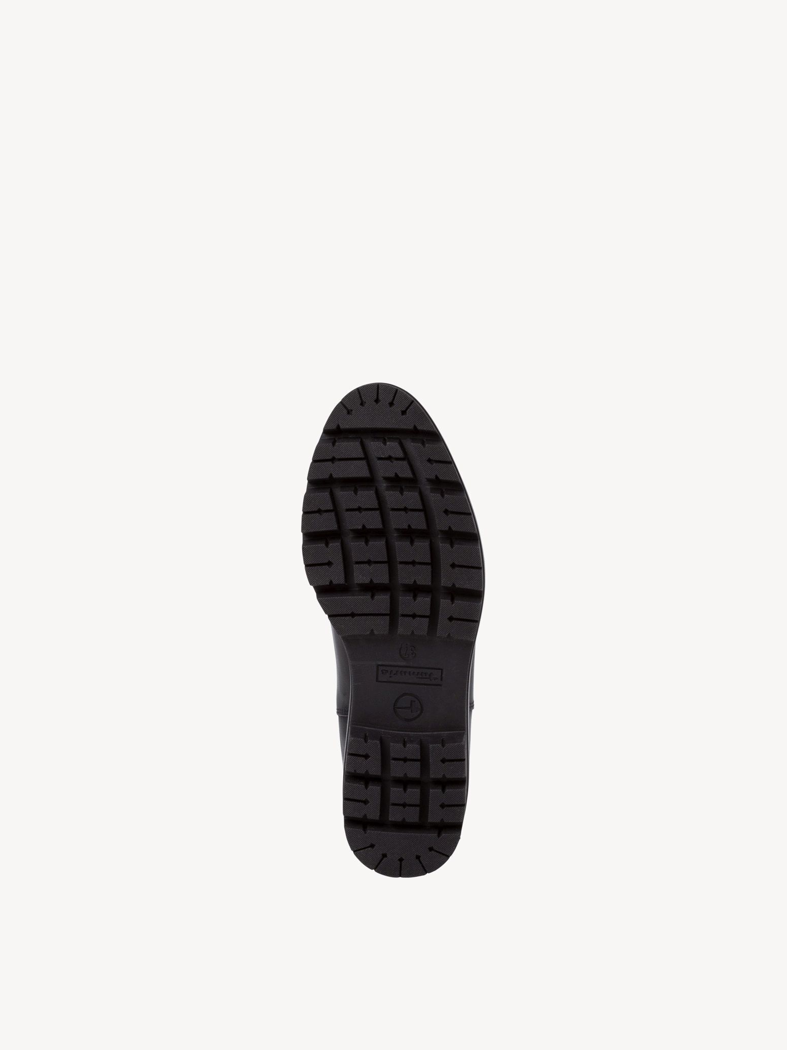 Bottine Chelsea en cuir - noir