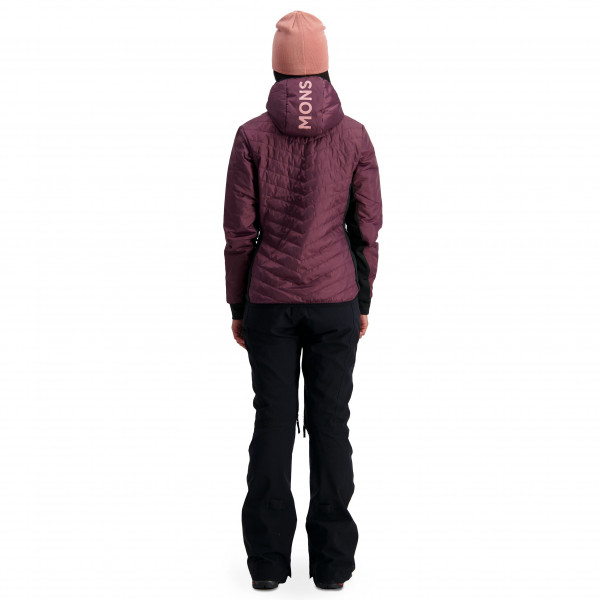 Mons Royale - Women's Neve Insulation Hood - Softshelljacke