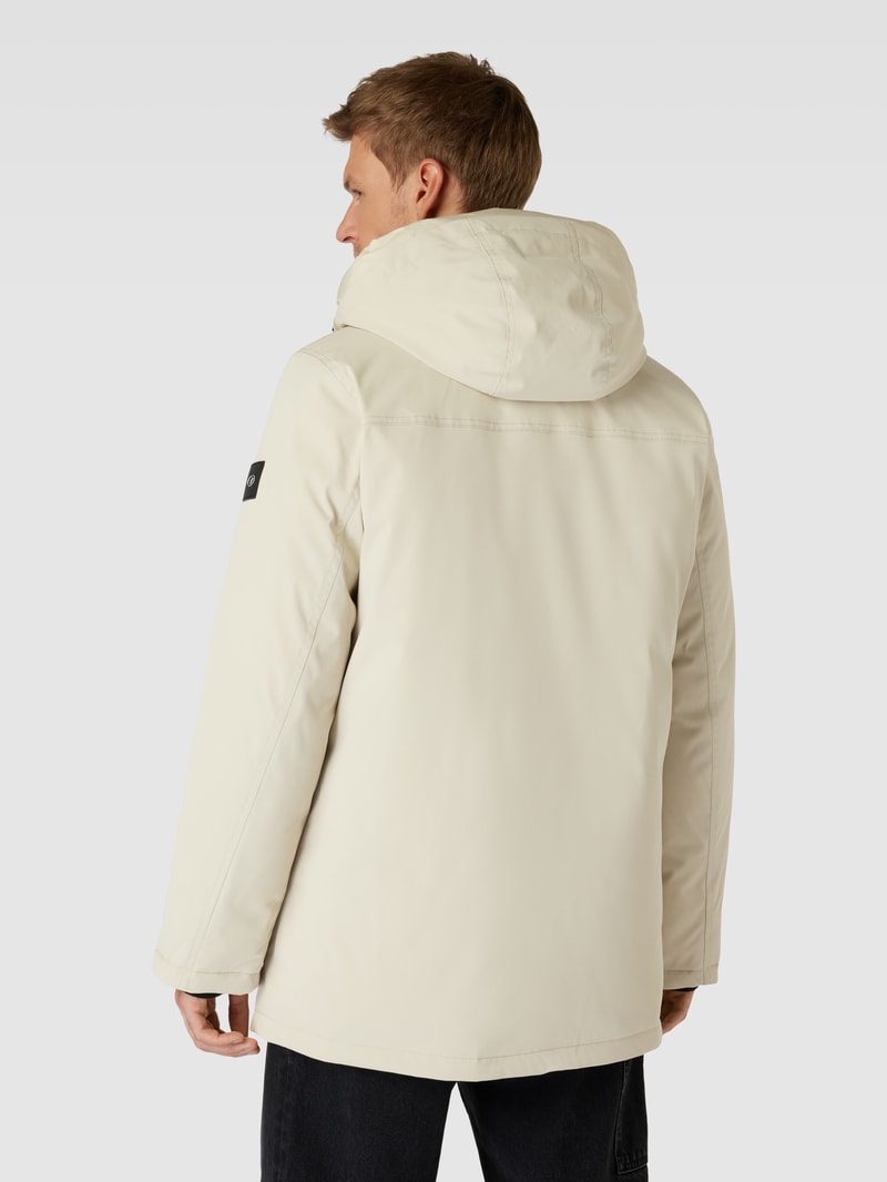 Winterjacke mit Kapuze Modell 'artic' in kitt