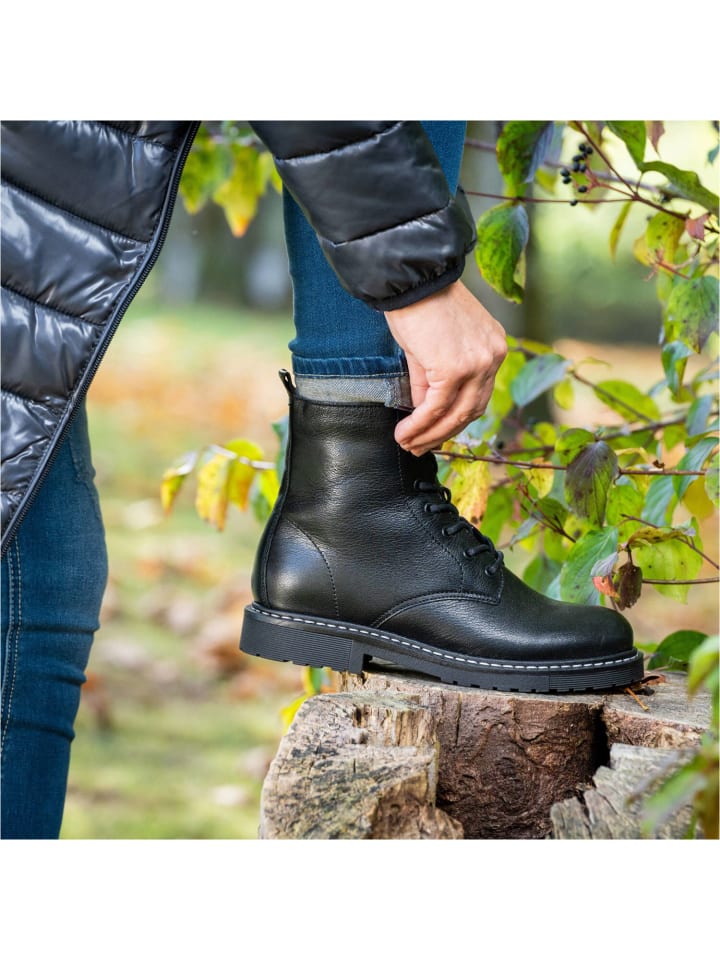 palado Schnürstiefeletten in Schwarz günstig kaufen