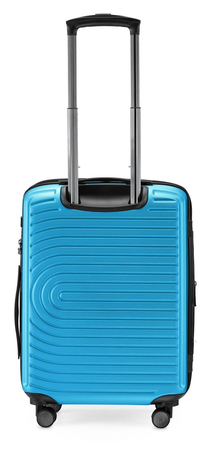 MITTE - hand luggage hard shell matt, XXL extension, TSA, 55 cm, 55 liters