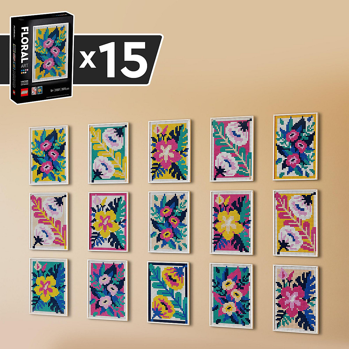 LEGO® Art 31207 Blumenkunst