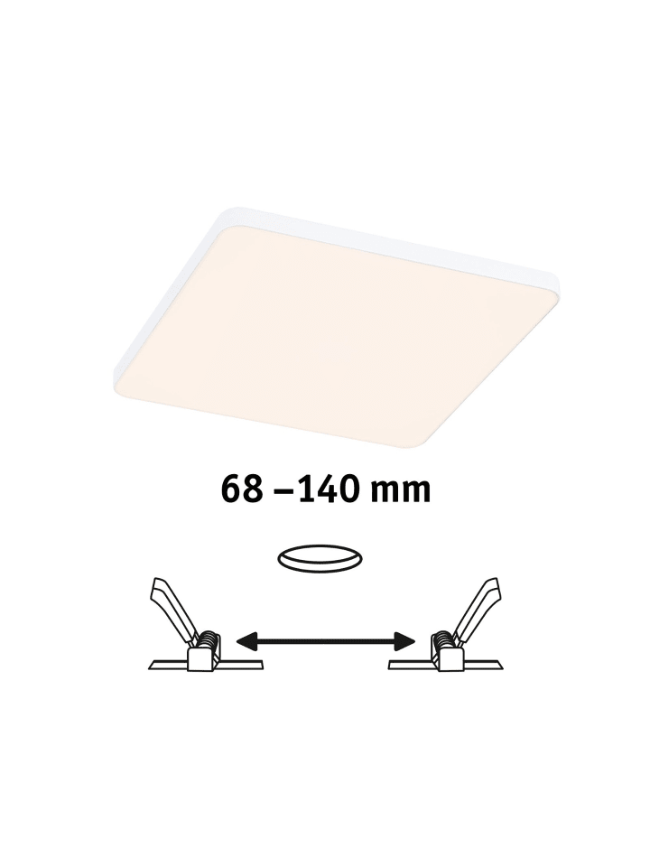 paulmann VariFit LED Einbaupanel Veluna Edge günstig kaufen onesize