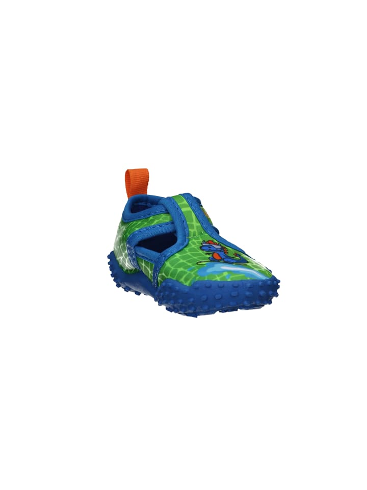 Playshoes Aqua-Schuh Dino in Blau/Grün günstig kaufen