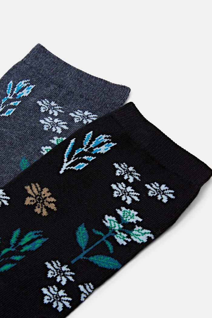2er-Set gemusterte Socken