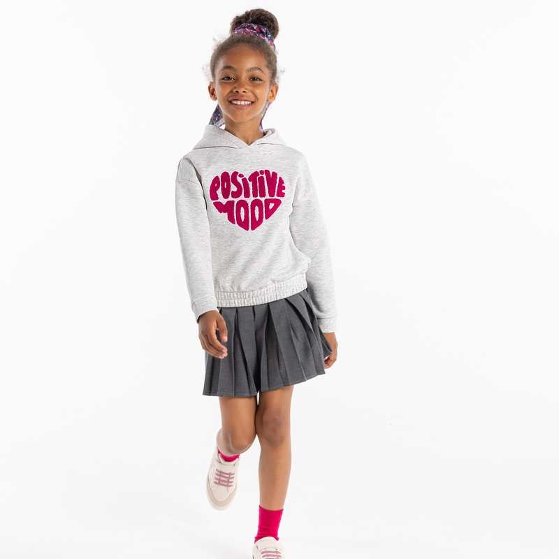 Sweat-shirt à message