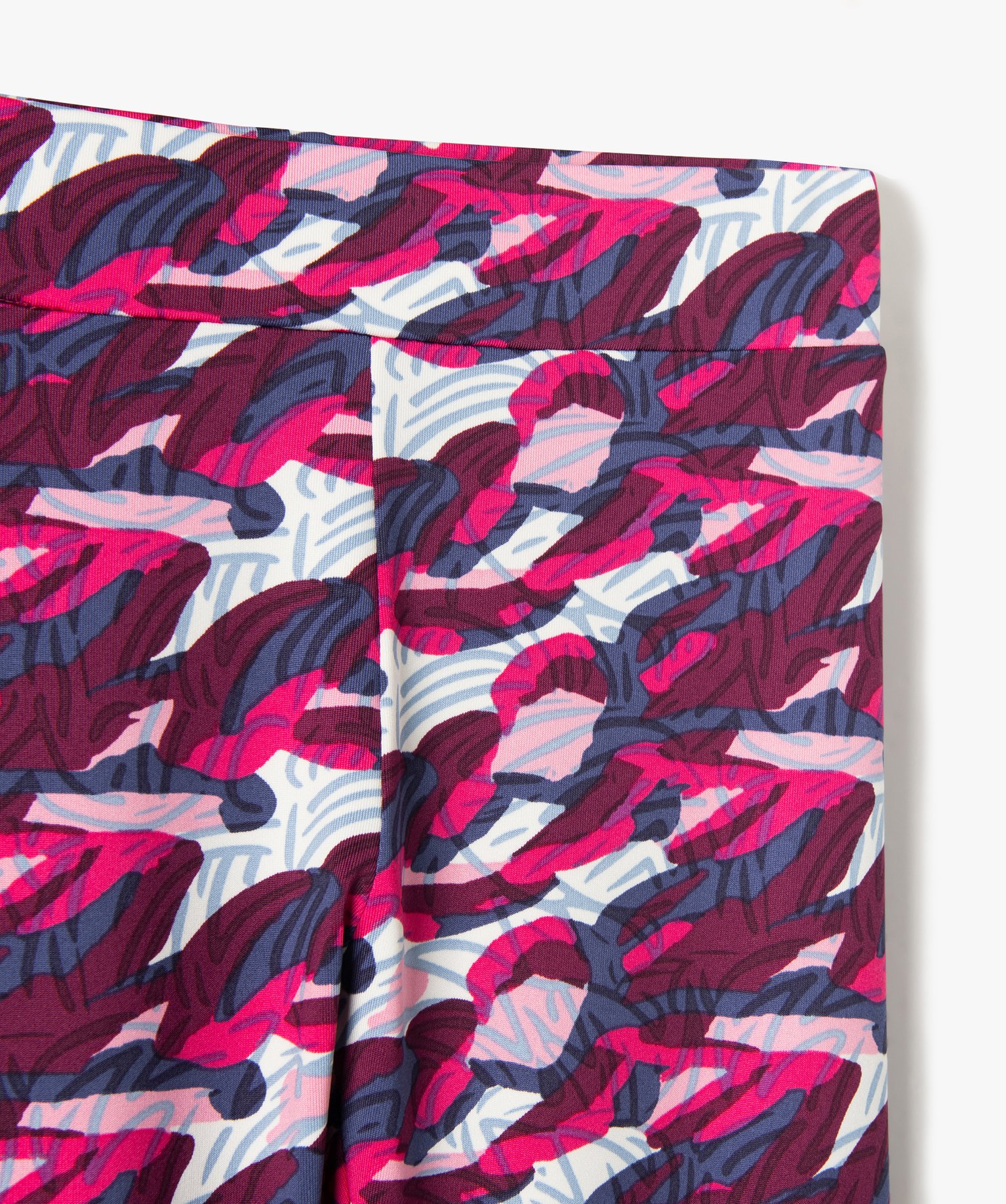 Leggings long extensible imprimé fille multicolore | GEMO