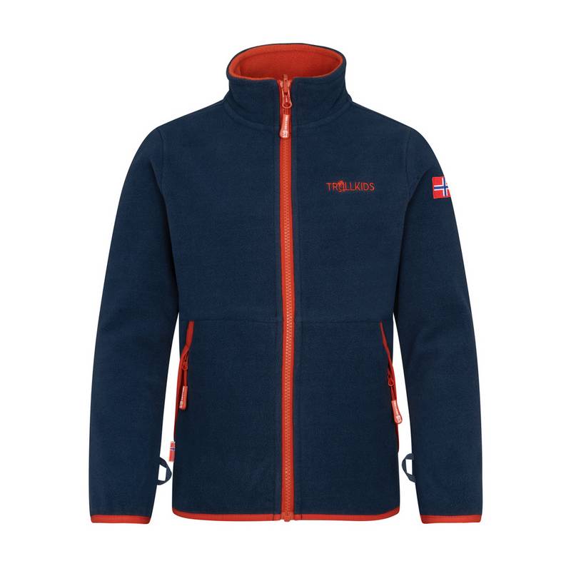 Trollkids Storfjord Fleecejacke Kinder