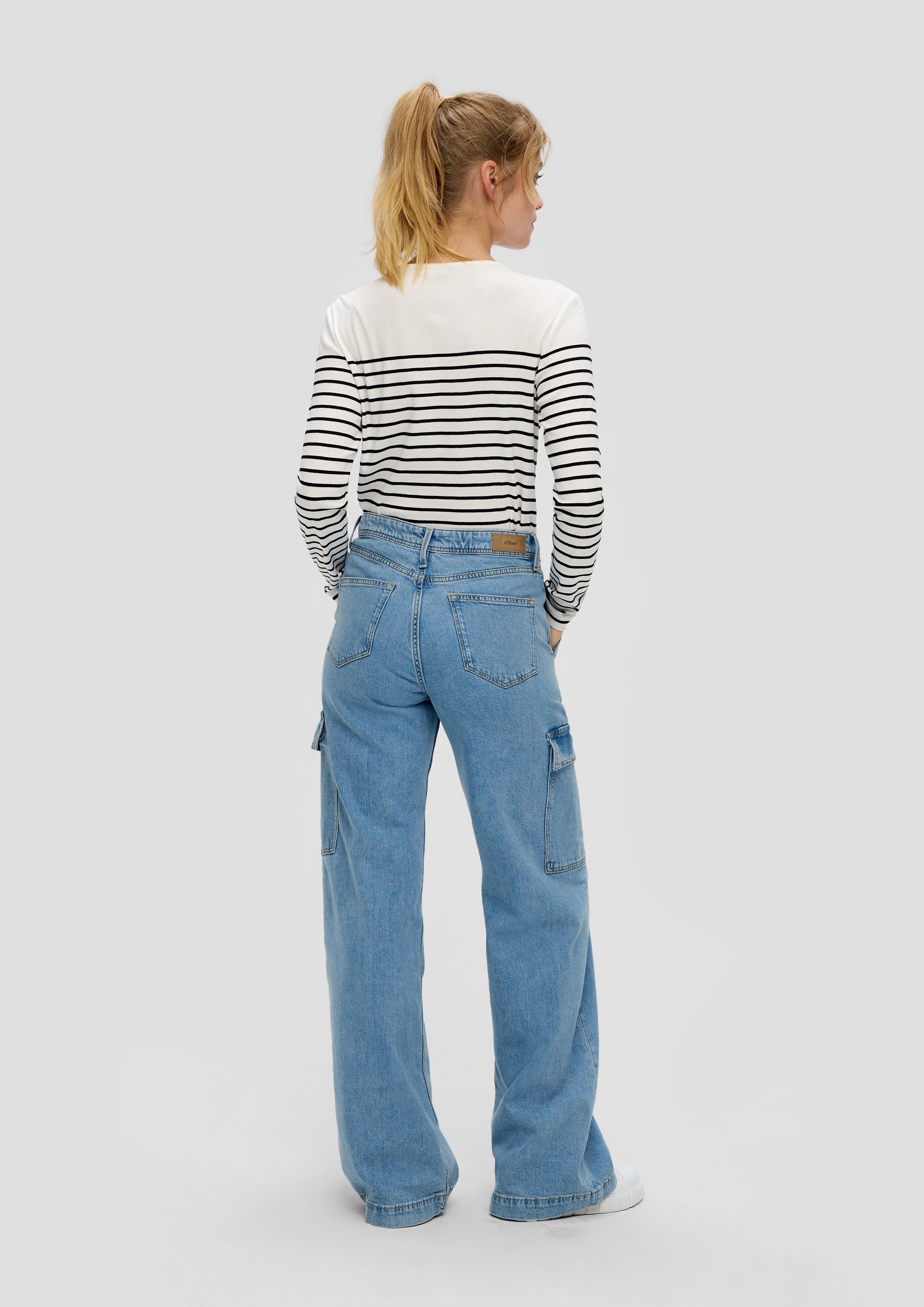 Jeans Suri / Mid Rise / Wide Leg / Cargo-Taschen  2147789-52Z7