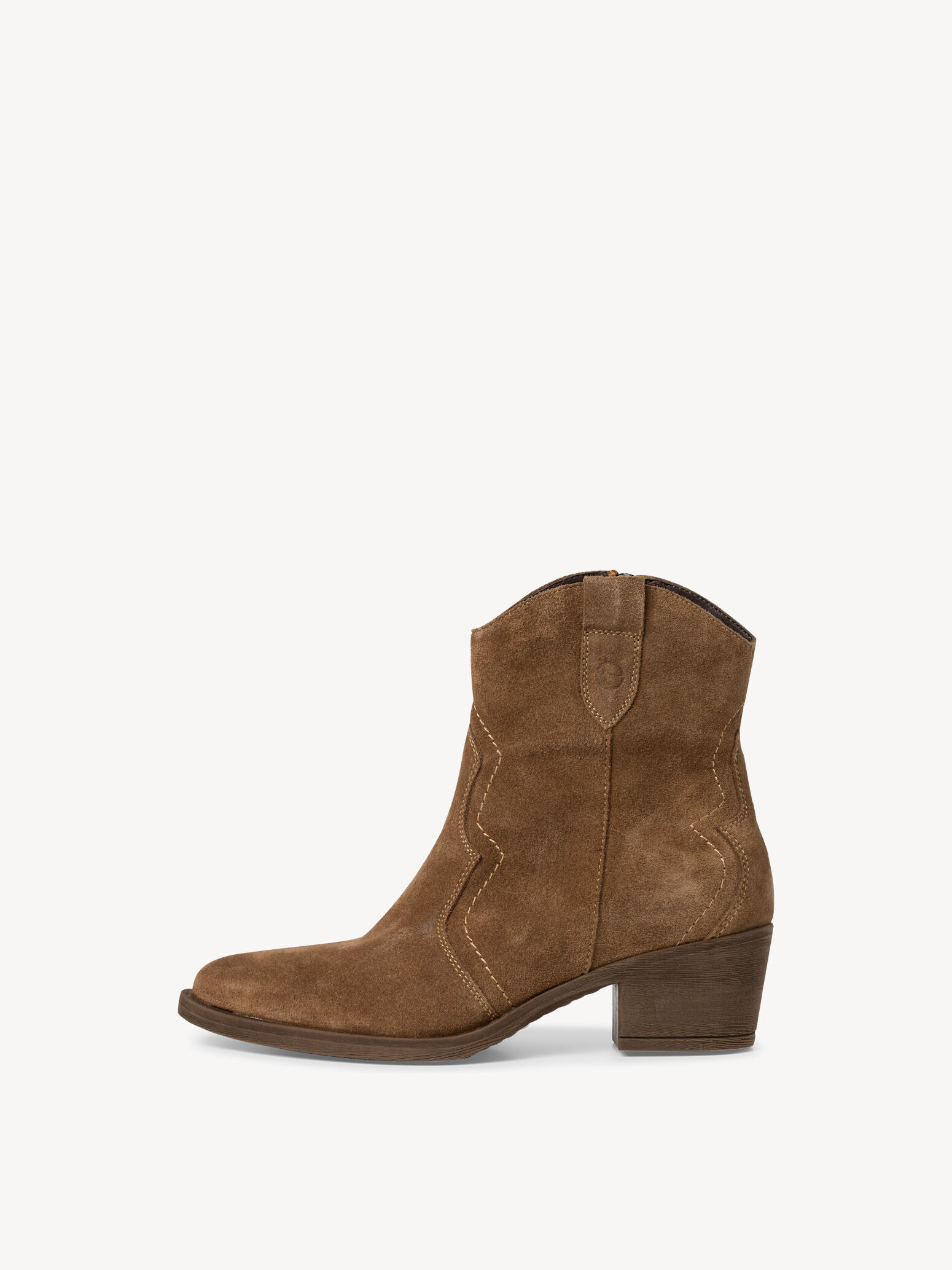 Bottes de cow-boy en cuir - marron