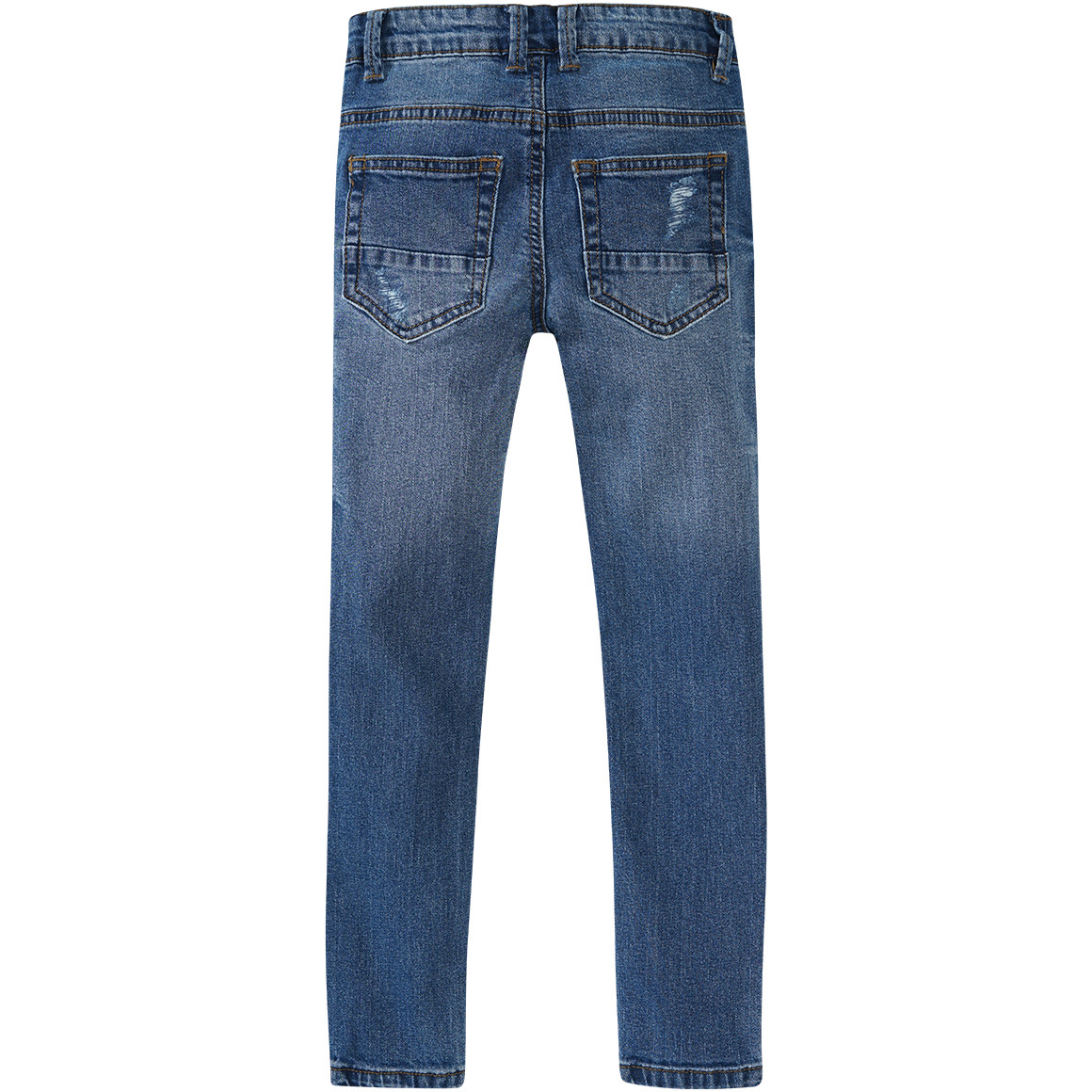Jungen Slim-Jeans mit Destroyed-Elementen