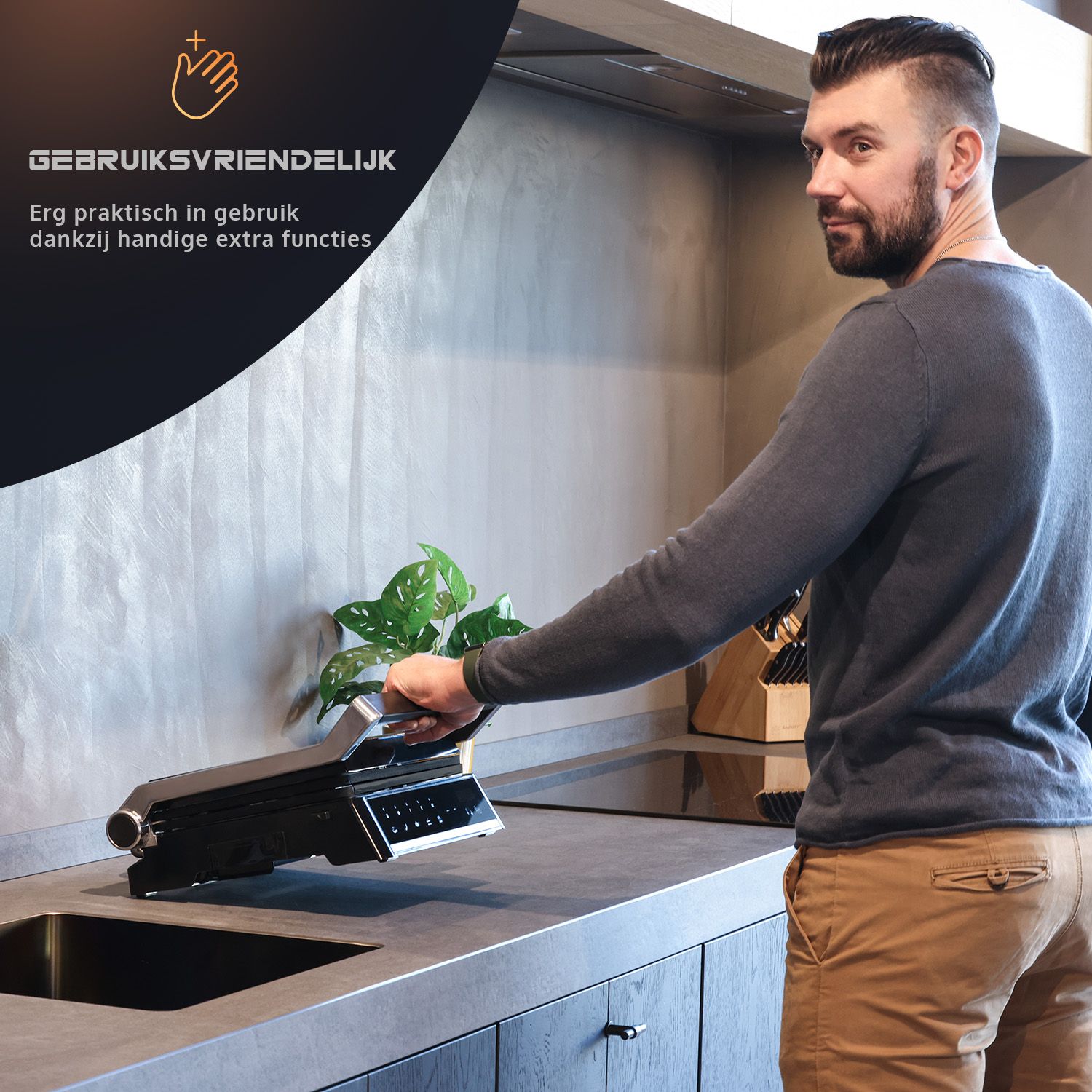 JAP Integrill Smart Kontaktgrill