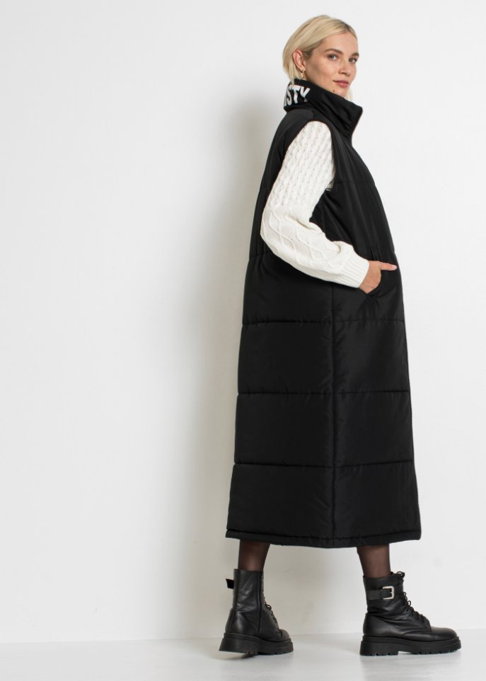 Longweste aus recyceltem Polyester