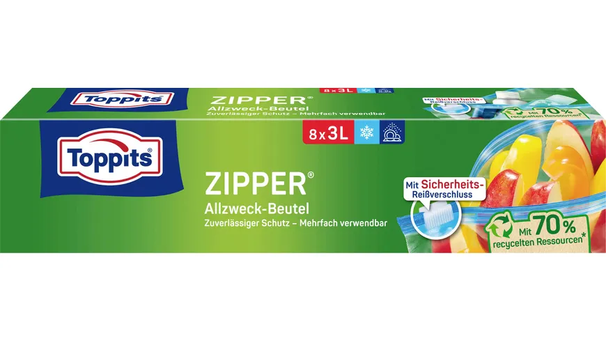 Topptis Zipper 3 L