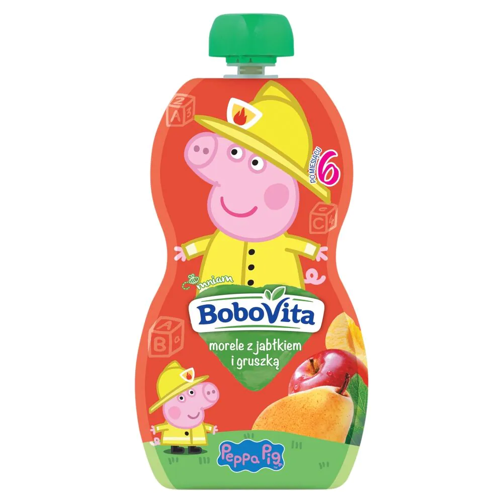 Επιδόρπιο βερίκοκου Bobovita με μήλο και αχλάδι