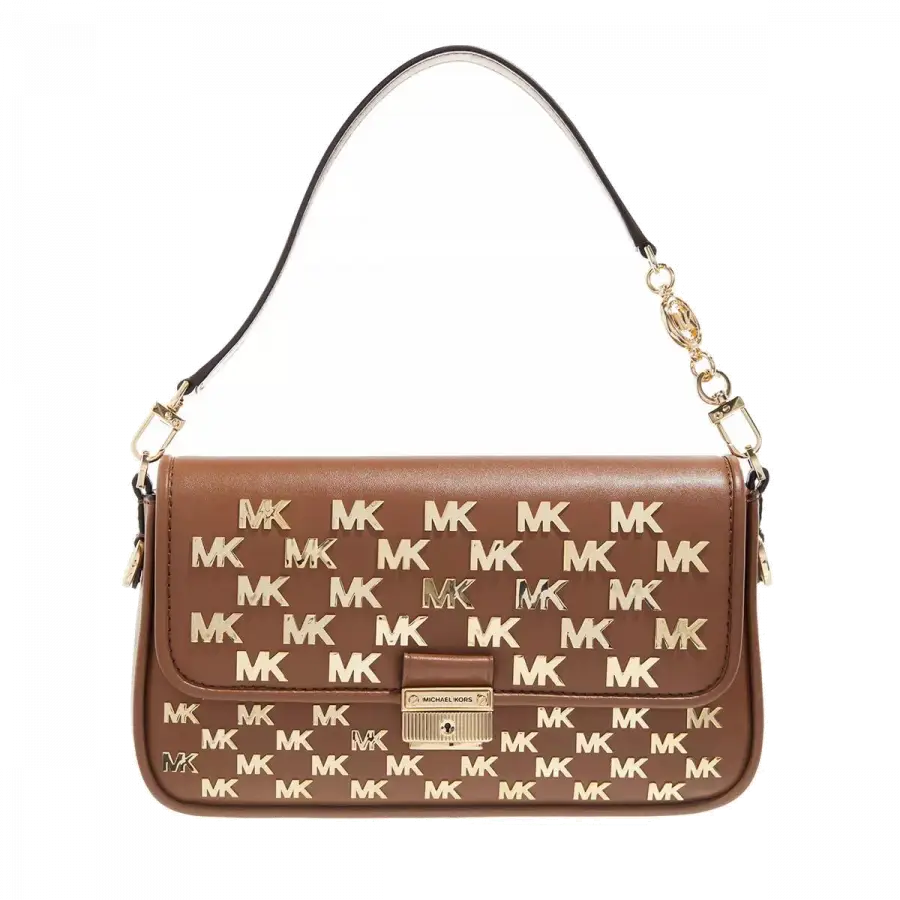 Michael Kors - Michael Kors Shoulder Bags Kunstleder Dark Brown - braun