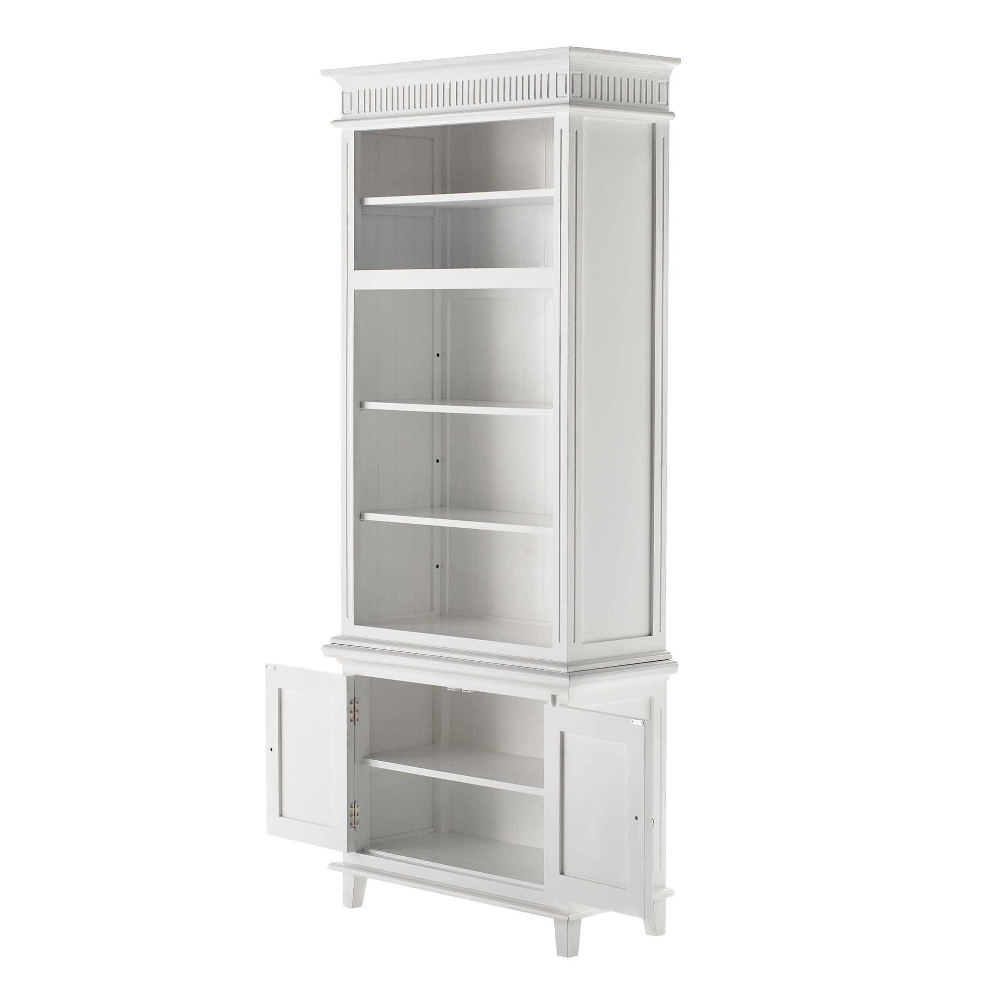 Novasolo Küchenbuffet Skansen Verstellbare Regale, Single-Bay Hutch Kabinett