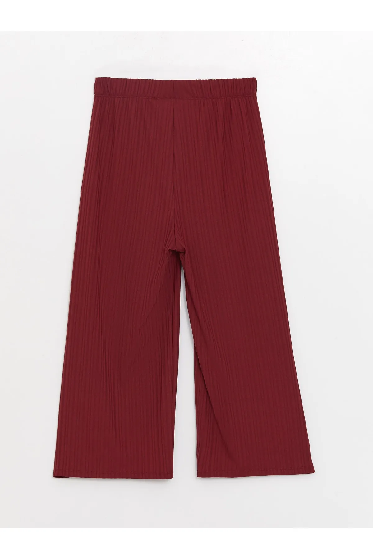 LC Waikiki  Flache Caprihose für Damen mit elastischem Bund