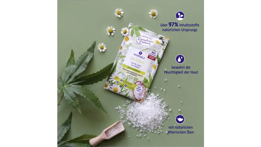 Dresdner Essenz Badesalz De Stress 60 g