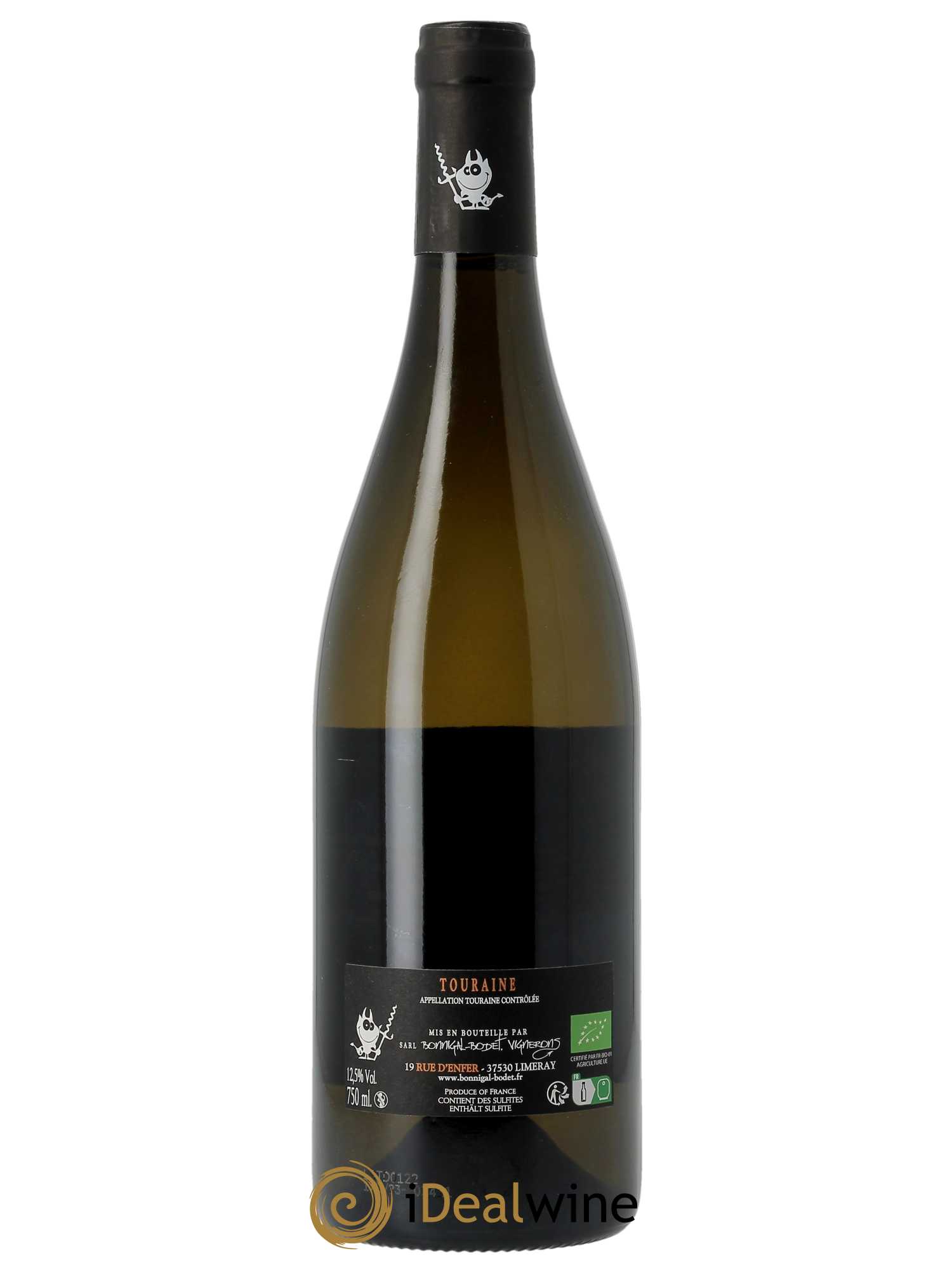 Touraine-Amboise Sauvignon Blanc Bonnigal-Bodet  2022 - Lot de 1 Bouteille