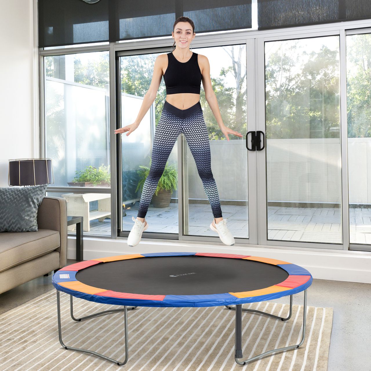 HOMCOM Randabdeckung für Trampolin Randschutz Abdeckung Ersatz 3 Größen